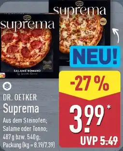 Aldi Nord DR. OETKER Suprema Angebot