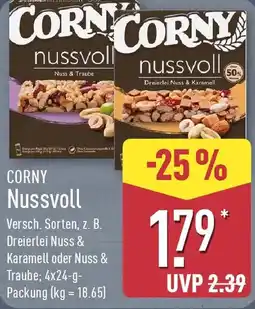 Aldi Nord CORNY Nussvoll Angebot