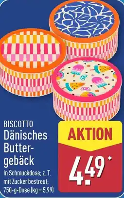 Aldi Nord BISCOTTO Dänisches Buttergebäck Angebot