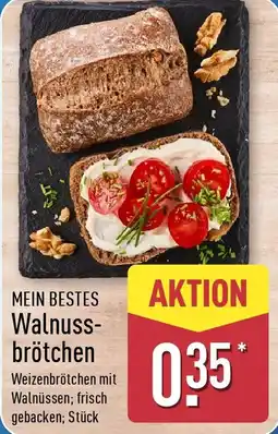 Aldi Nord MEIN BESTES Walnussbrötchen Angebot