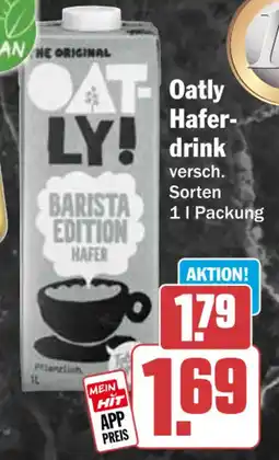 HIT Oatly Hafer-drink Angebot