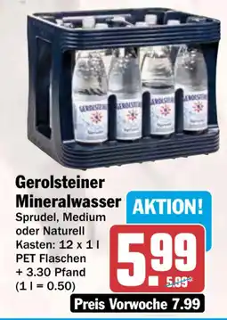 HIT Gerolsteiner Mineralwasser Angebot