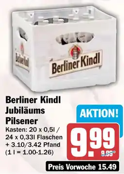HIT Berliner Kindl Jubiläums Pilsener Angebot