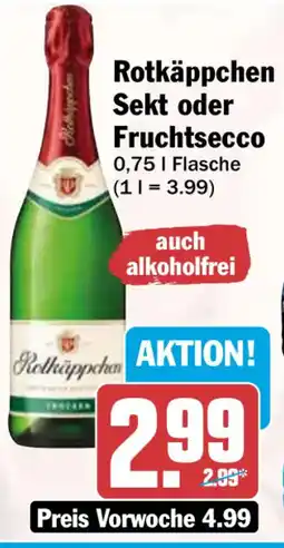 HIT Rotkäppchen Sekt oder Fruchtsecco Angebot