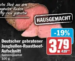 HIT Deutscher gebratener Jungbullen-Roastbeef-Aufschnitt Angebot