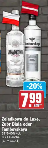 HIT Zoladkowa de Luxe, Zubr Biala oder Tambovskaya Angebot