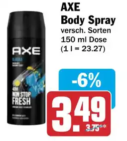 HIT AXE Body Spray Angebot
