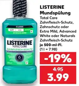Kaufland LISTERINE Mundspülung Angebot