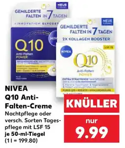 Kaufland NIVEA Q10 Anti- Falten-Creme Angebot