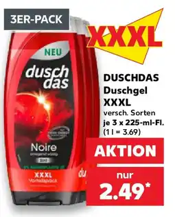 Kaufland DUSCHDAS Duschgel XXXL Angebot