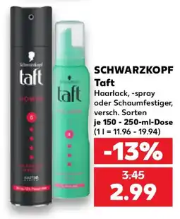 Kaufland SCHWARZKOPF Taft Angebot