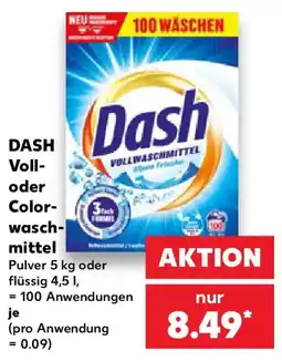 Kaufland DASH Voll- oder Colorwaschmittel Angebot