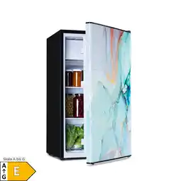 Netto Marken-Discount CoolArt 79L Kühl-Gefrier-Kombination EEK E Gefrierfach 9l Designtür Angebot