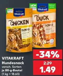Kaufland VITAKRAFT Hundesnack Angebot