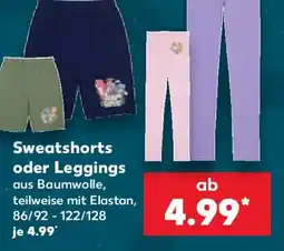 Kaufland Sweatshorts oder Leggings Angebot