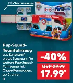 Kaufland Pup-Squad- Teamfahrzeug Angebot