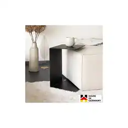 Netto Marken-Discount HOME DELUXE Beistelltisch aus Metall KALEA - Schwarz Made in Germany Angebot
