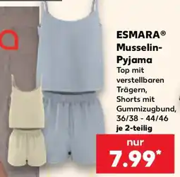 Kaufland ESMARA Musselin- Pyjama Angebot