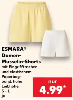 Kaufland ESMARA Damen- Musselin-Shorts Angebot