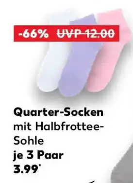 Kaufland Slazenger Quarter-Socken Angebot