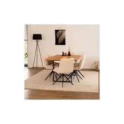 Netto Marken-Discount HOME DELUXE Esstisch Eckig Ausziehbar AVENCIA inkl. U-Fuß - 160-200 x 100 cm Light Oak Angebot
