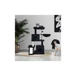Netto Marken-Discount HOME DELUXE Kratzbaum RUBY Schwarz Angebot