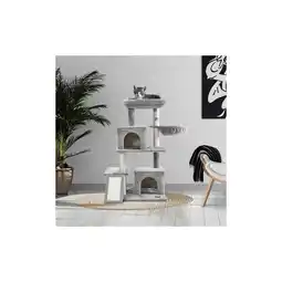 Netto Marken-Discount HOME DELUXE Kratzbaum RUBY Grau Angebot