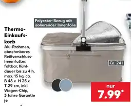 Kaufland Thermo- Einkaufskorb Angebot