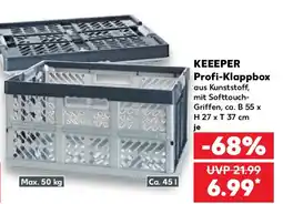 Kaufland KEEEPER Profi-Klappbox Angebot