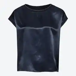 NKD Damen-T-Shirt mit Crincle-Effekt aus Viskose Angebot