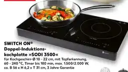 Kaufland SWITCH ON Doppel-Induktionskochplatte SODI 3500 Angebot