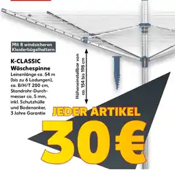 Kaufland K-CLASSIC Wäschespinne Angebot