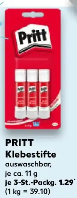 Kaufland PRITT Klebestifte Angebot
