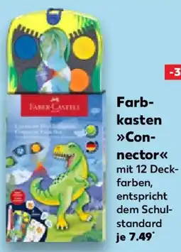 Kaufland FABER-CASTELL Farbkasten Connector Angebot