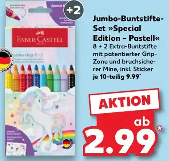 Kaufland FABER-CASTELL Jumbo-Buntstifte- Set Special Edition - Pastell Angebot