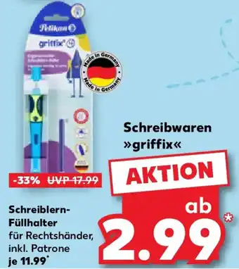 Kaufland Pelikan Schreiblern- Füllhalter Angebot