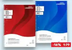 Kaufland CRELANDO Collegeblock DIN A4 Angebot