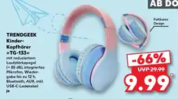 Kaufland TRENDGEEK Kinder- Kopfhörer TG-133 Angebot