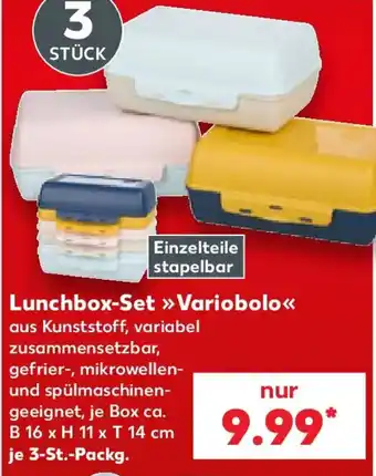 Kaufland Lunchbox-Set Variobolo Angebot