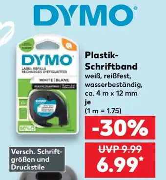 Kaufland DYMO Plastik- Schriftband Angebot