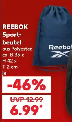 Kaufland REEBOK Sportbeutel Angebot