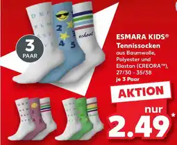 Kaufland ESMARA KIDS Tennissocken Angebot