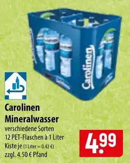 Famila Nord Ost Carolinen Mineralwasser Angebot