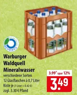 Famila Nord Ost Warburger Waldquell Mineralwasser Angebot