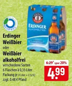 Famila Nord Ost Erdinger Weißbier Angebot