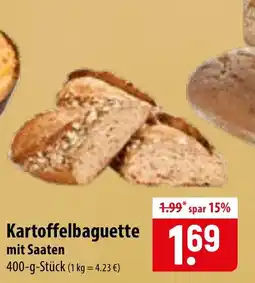 Famila Nord Ost Kartoffelbaguette mit Saaten Angebot