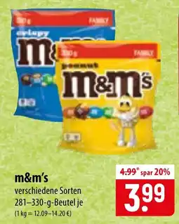Famila Nord Ost m&m's Angebot