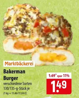 Famila Nord Ost Bakerman Burger Angebot