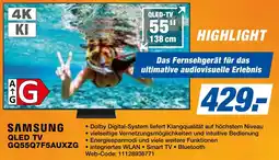 Famila Nord Ost SAMSUNG QLED TV GQ55Q7F5AUXZG Angebot