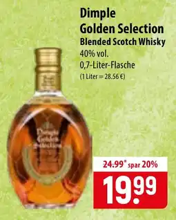 Famila Nord Ost Dimple Golden Selection Blended Scotch Whisky Angebot